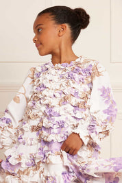 WISTERIA CREPE KIDS DRESS