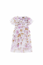 WISTERIA RUFFLE LACE KIDS DRESS