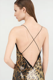 Jaguar-Print Dress