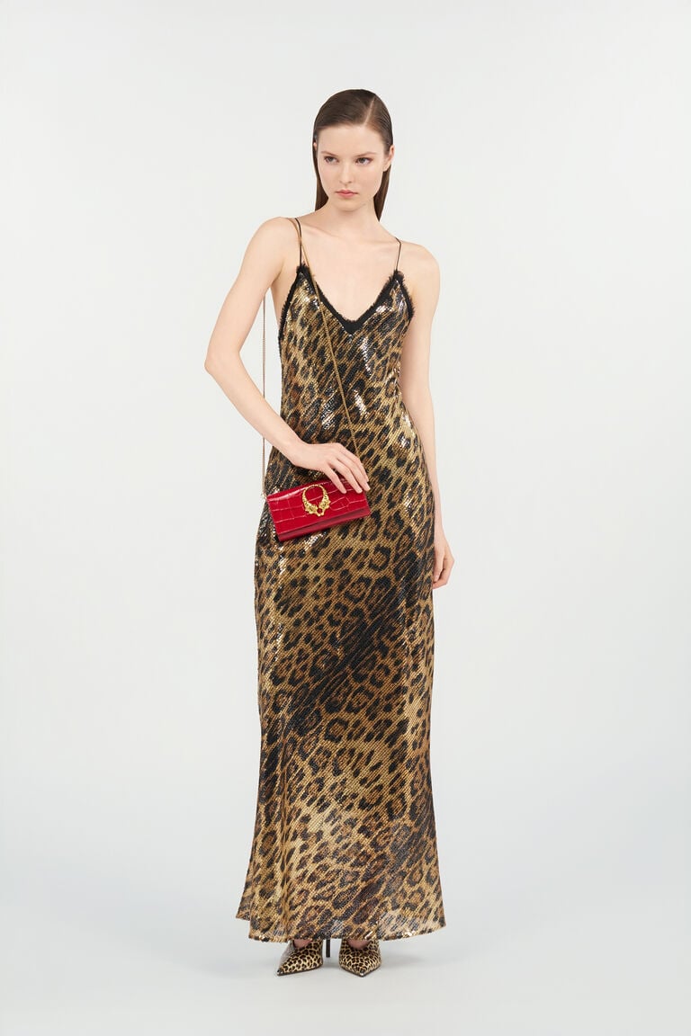 Jaguar-Print Dress