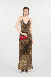 Jaguar-Print Dress