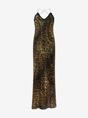 Jaguar-print dress
