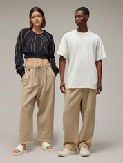 Y-3 3-stripes straight track pants