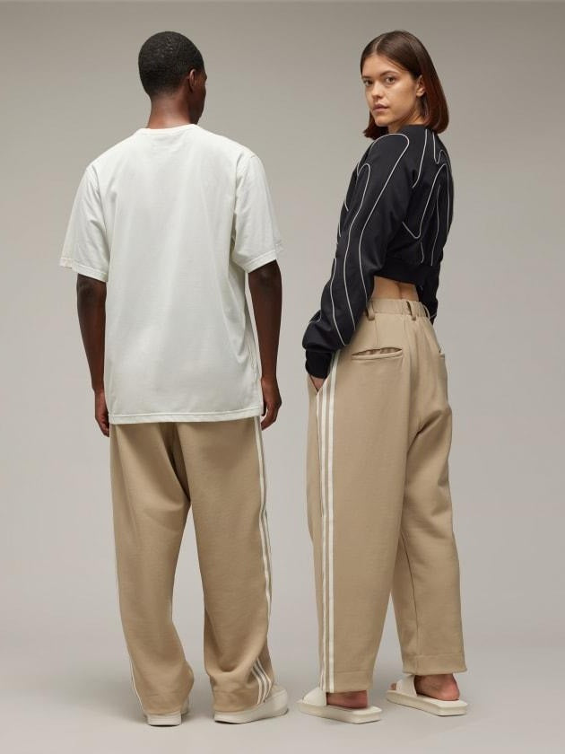 Y-3 3-stripes straight track pants