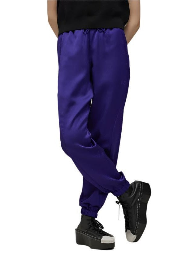 Y-3 cuffed tech seersucker pants