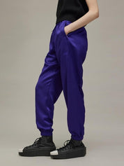 Y-3 cuffed tech seersucker pants