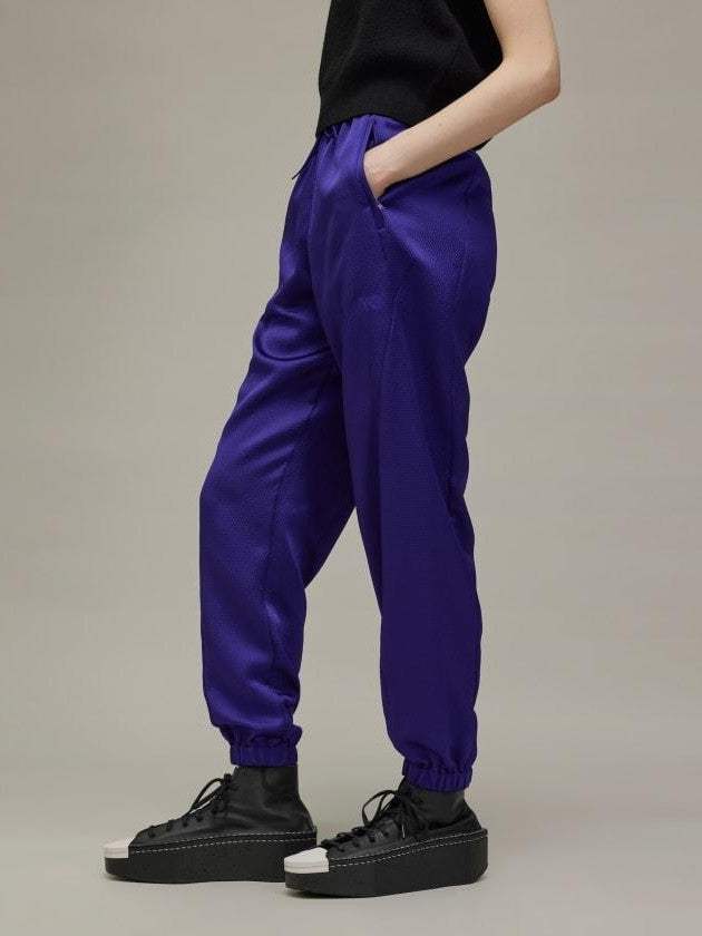Y-3 cuffed tech seersucker pants