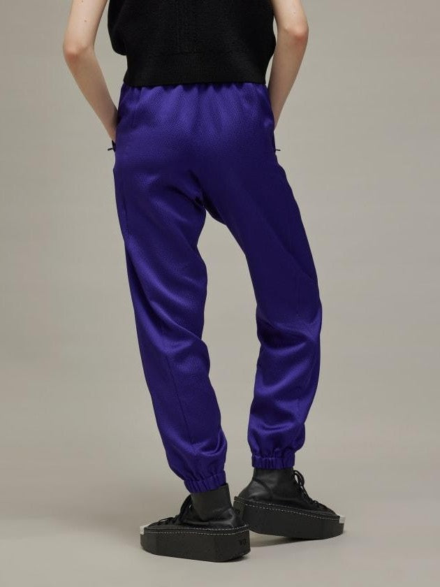 Y-3 cuffed tech seersucker pants