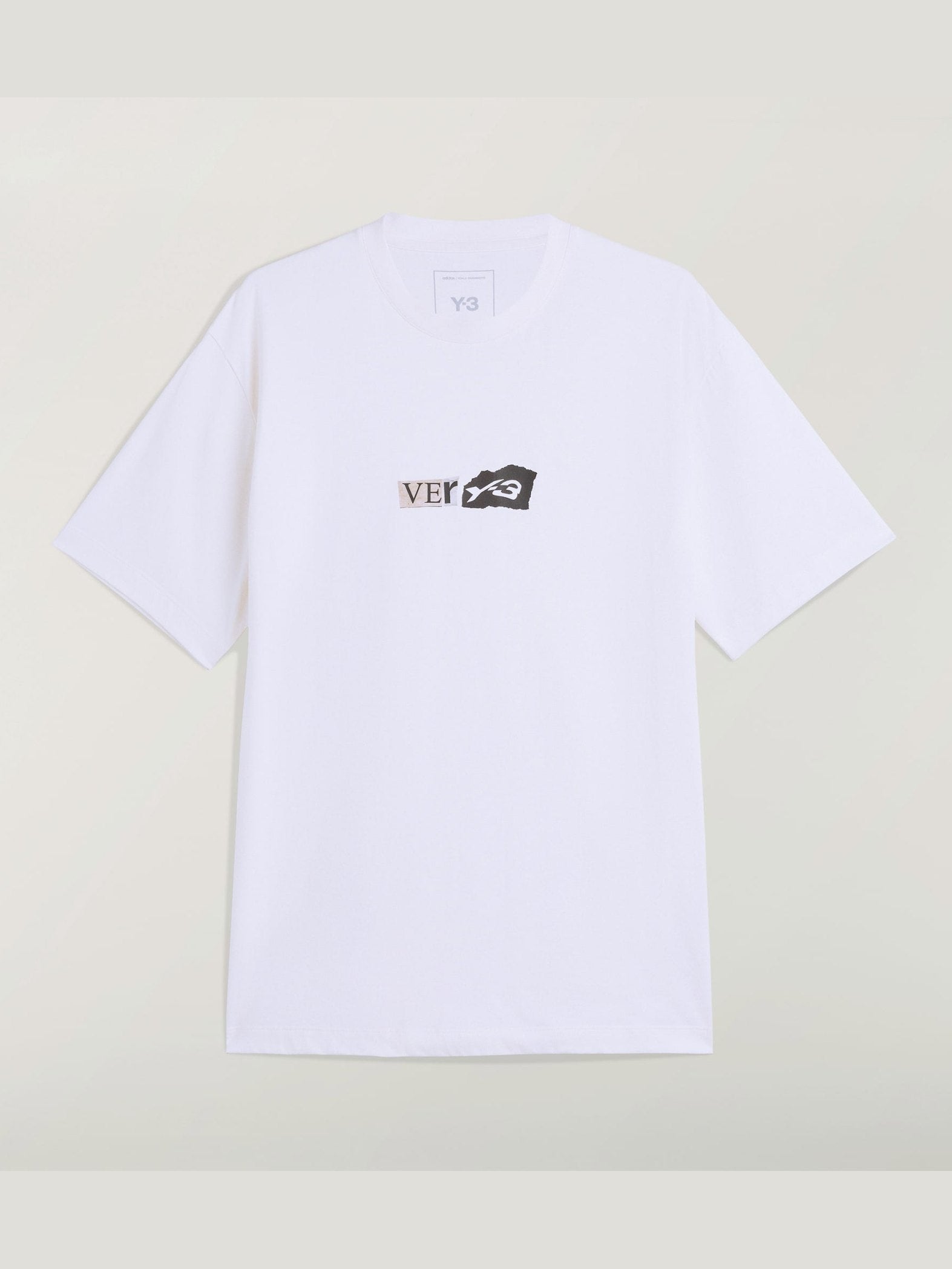 Y-3 GFX Short Sleeve Tee - Chalk White