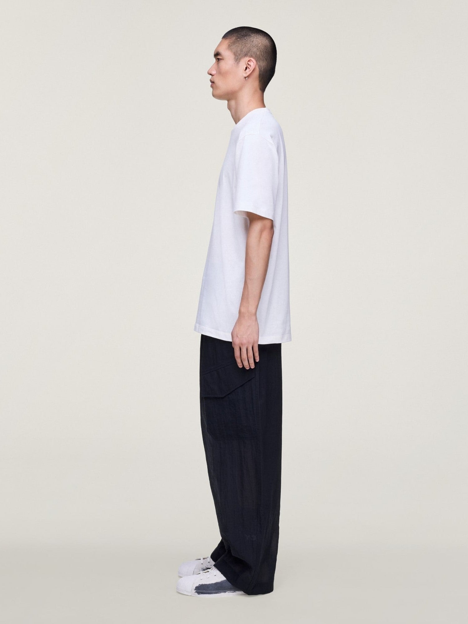 Y-3 GFX Short Sleeve Tee - Chalk White