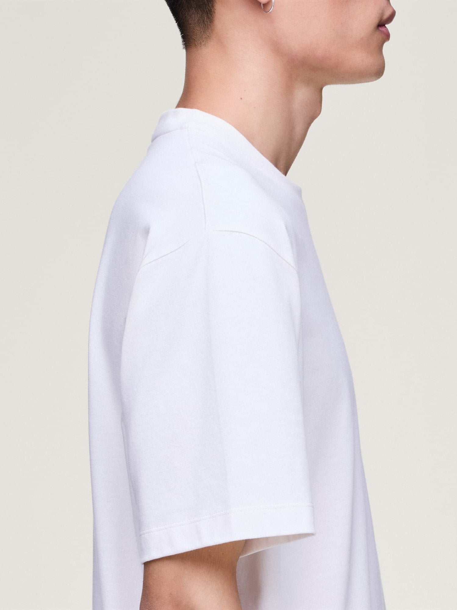 Y-3 GFX Short Sleeve Tee - Chalk White