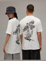 Y-3 graphic short sleeve t-shirt