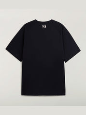 Y-3 Raw Edge 3-Stripes Short Sleeve Tee