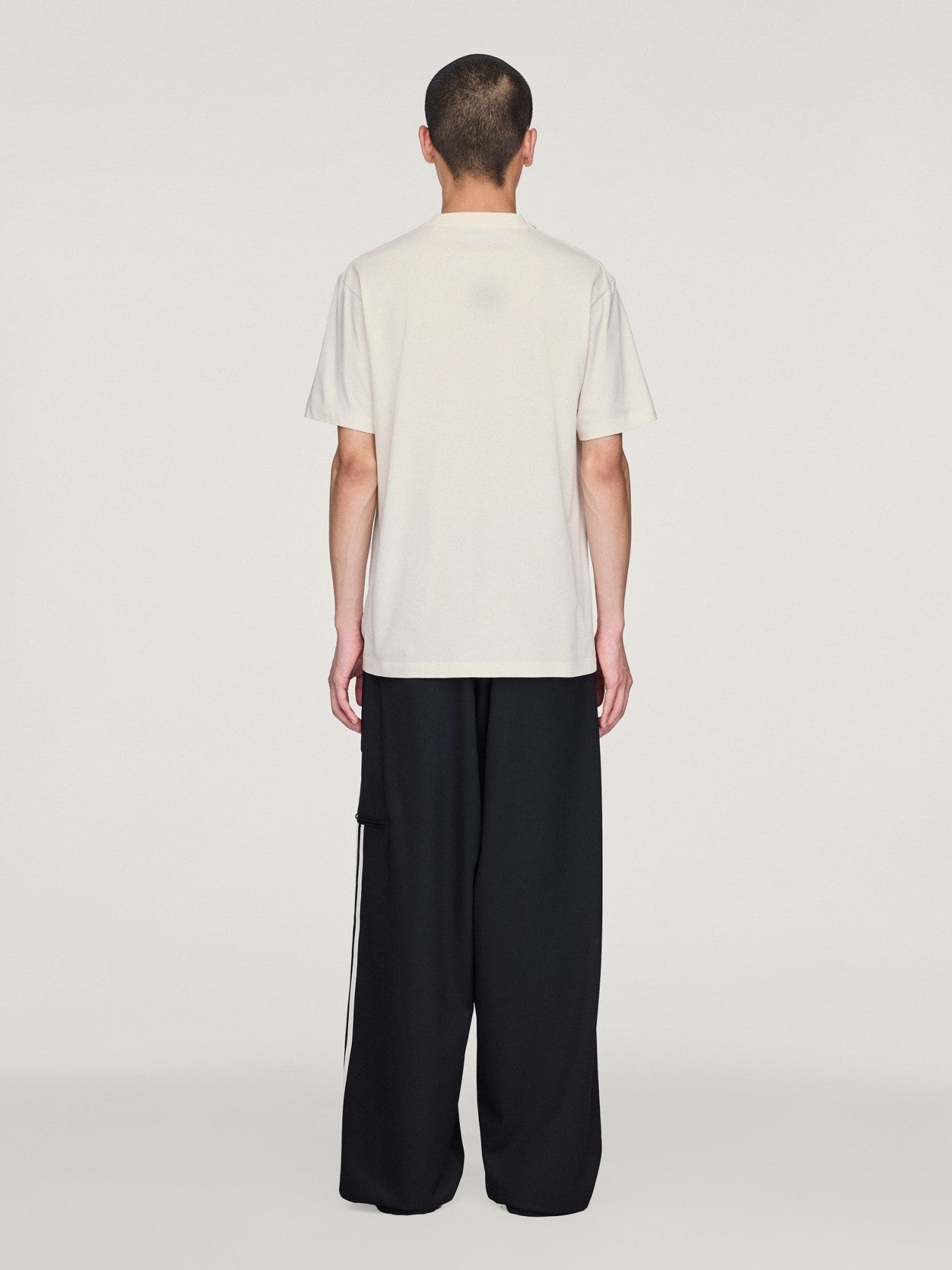Y-3 Regular Short Sleeve Tee - Chalk White