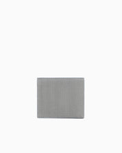 Bifold wallet in embossed leather