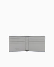 Bifold wallet in embossed leather