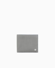 Bifold wallet in embossed leather