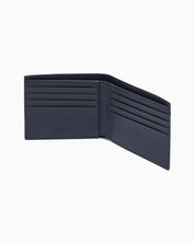 Bifold wallet in embossed leather