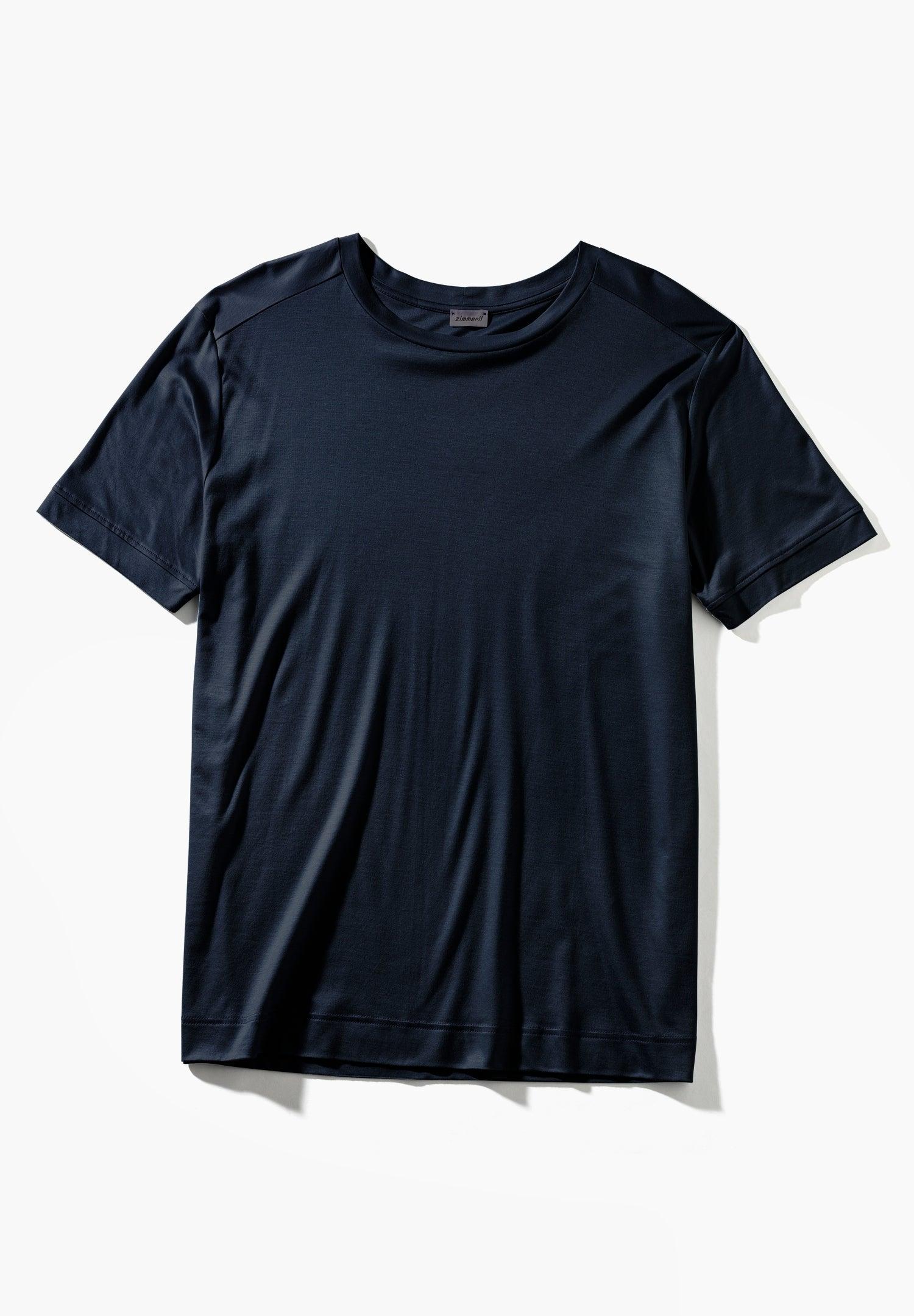 Sustainable Luxury T-Shirt Short Sleeve - twilight blue
