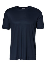 Sustainable Luxury T-Shirt Short Sleeve - twilight blue