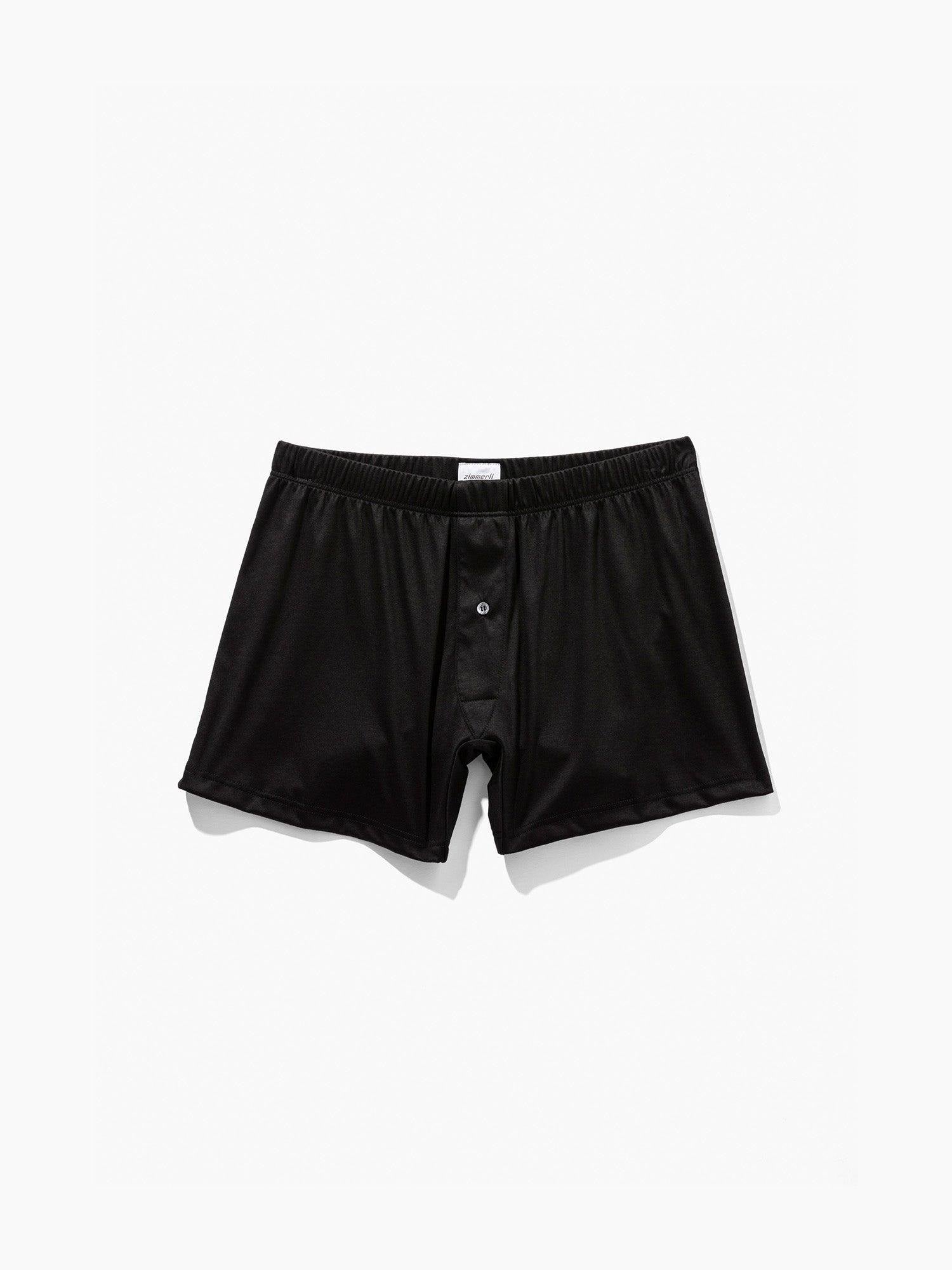 Sea island boxer briefs - black