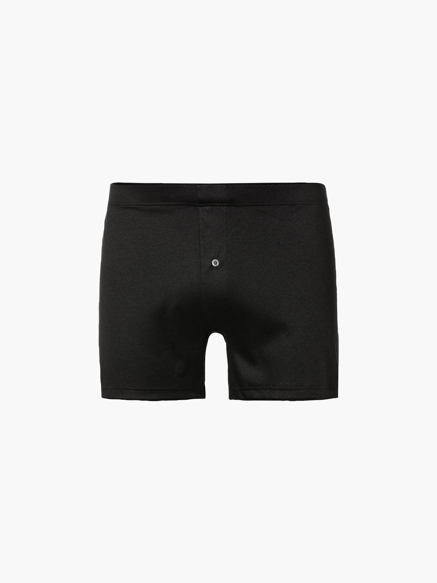 Sea island boxer briefs - black