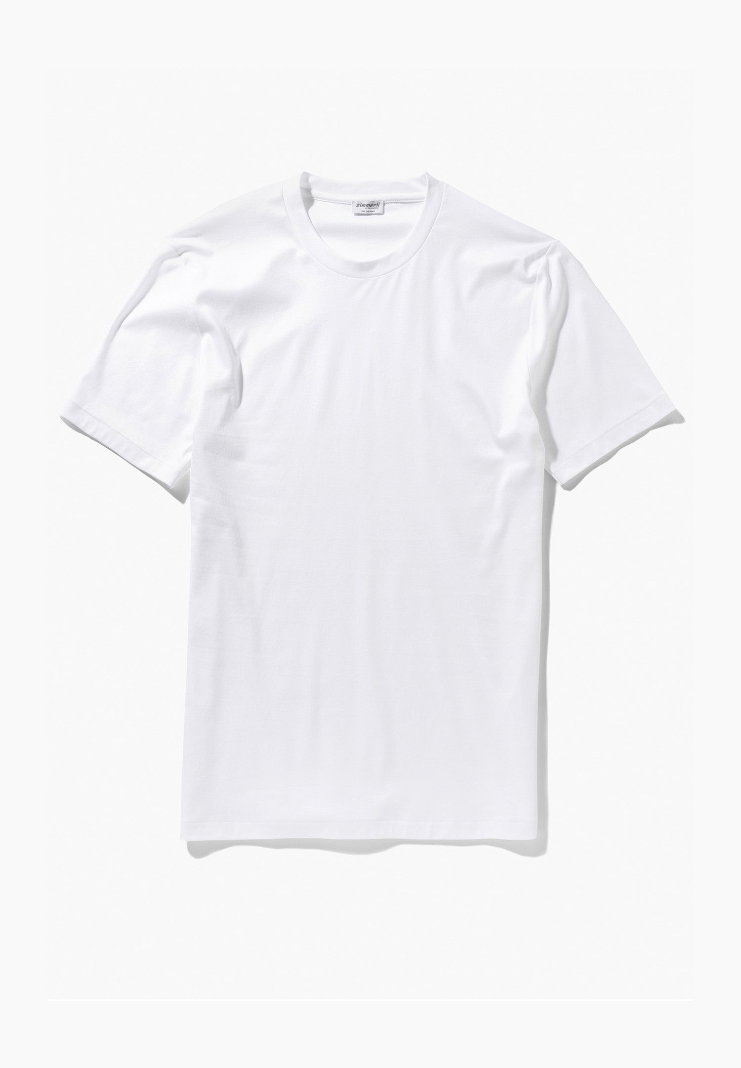 Sea Island T-Shirt Short Sleeve, Round Neck - white