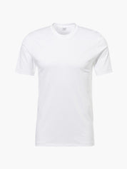 Sea island t-shirt short sleeve, round neck - white