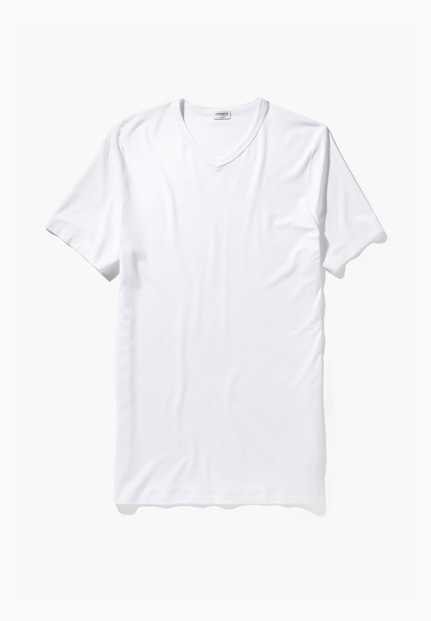 Pureness T-Shirt Short Sleeve V-Neck - white