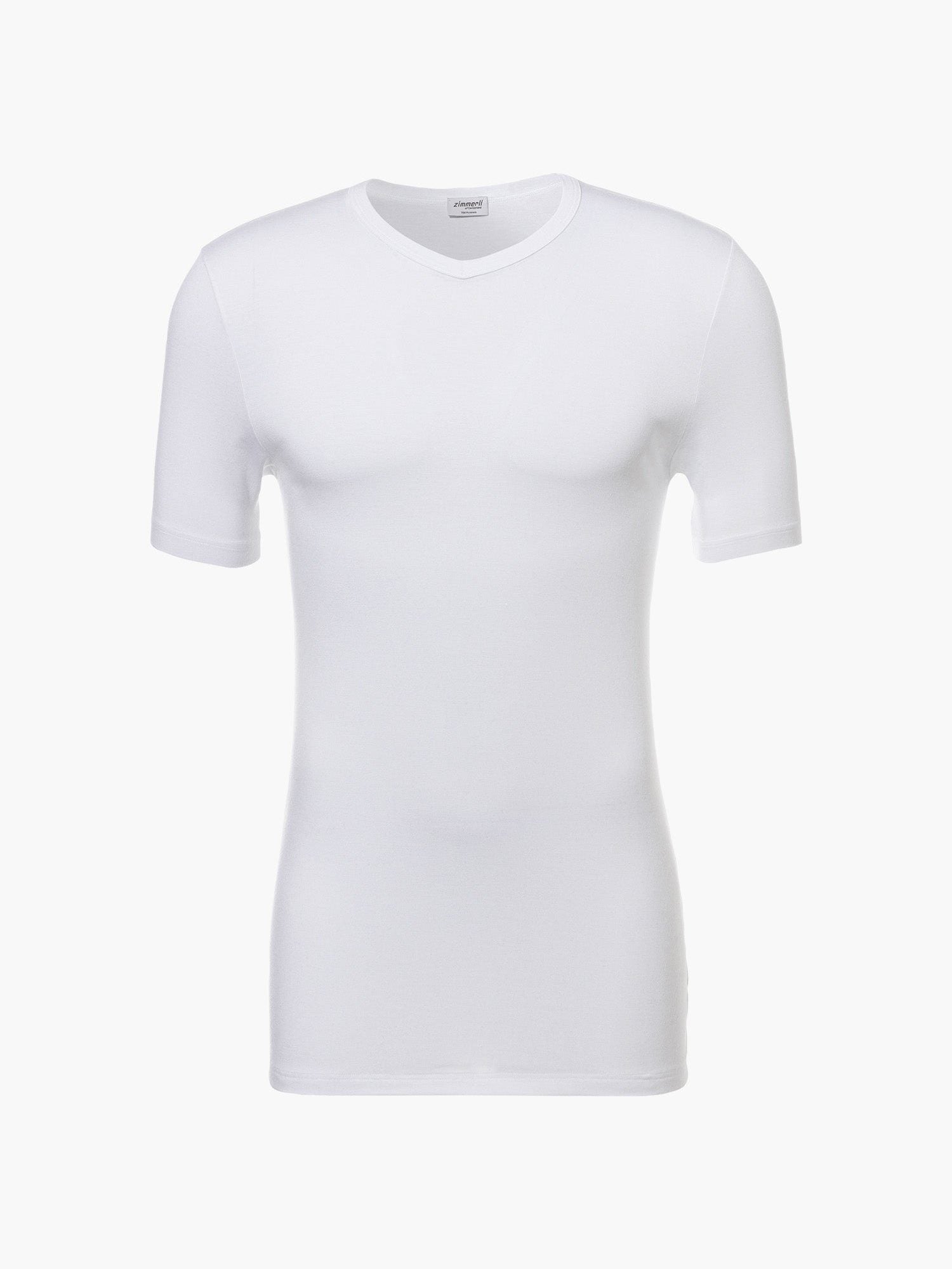 Pureness t-shirt short sleeve v-neck - white