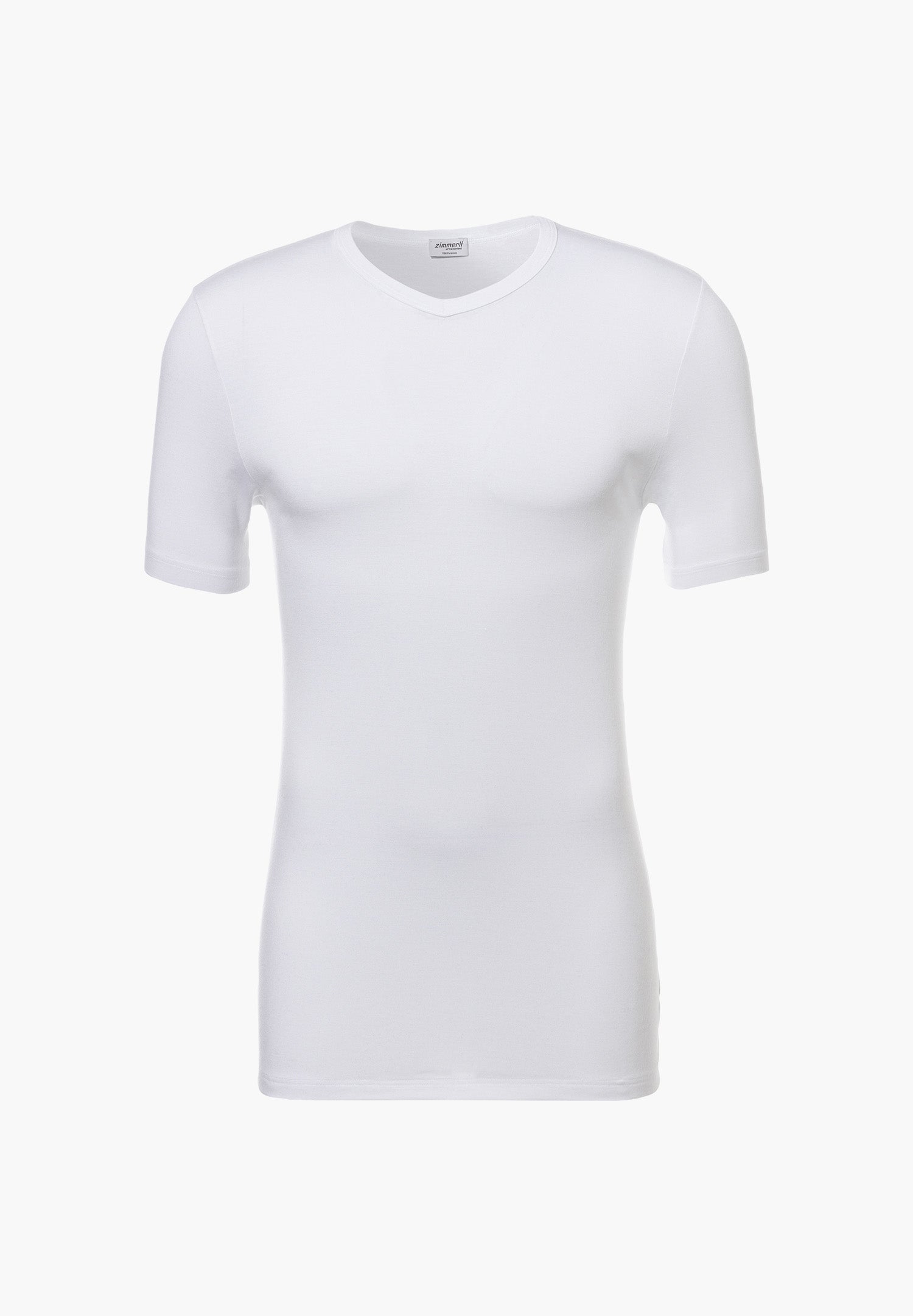 Pureness T-Shirt Short Sleeve V-Neck - white