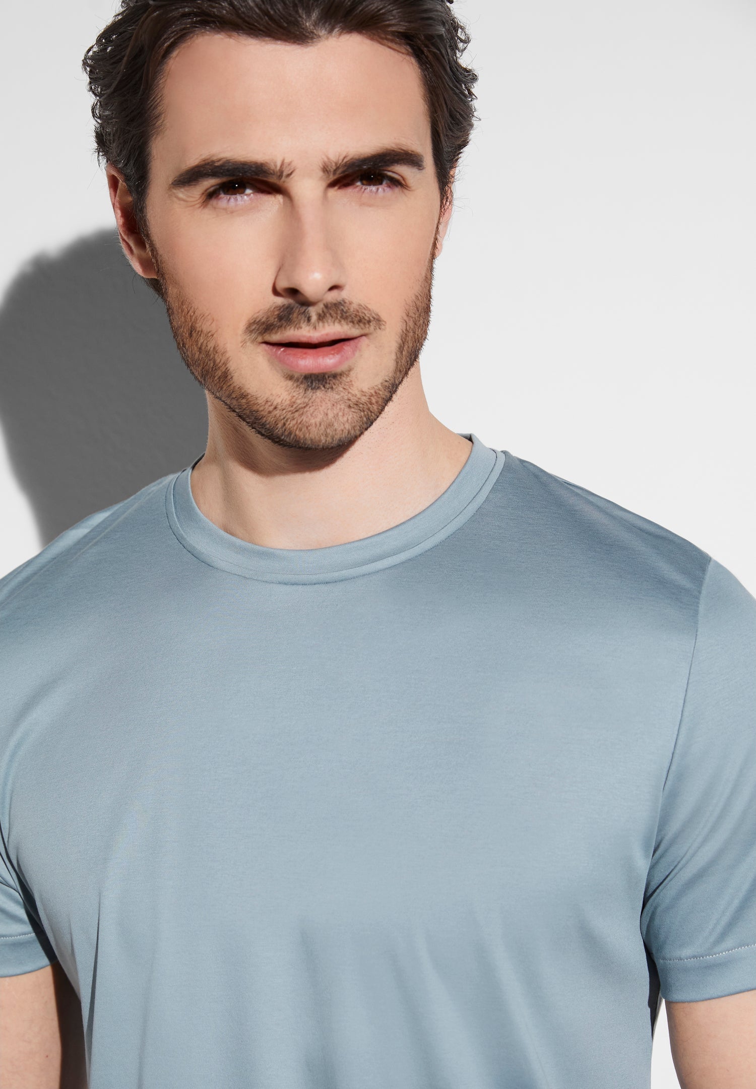 Sea Island Pyjama Short - river blue