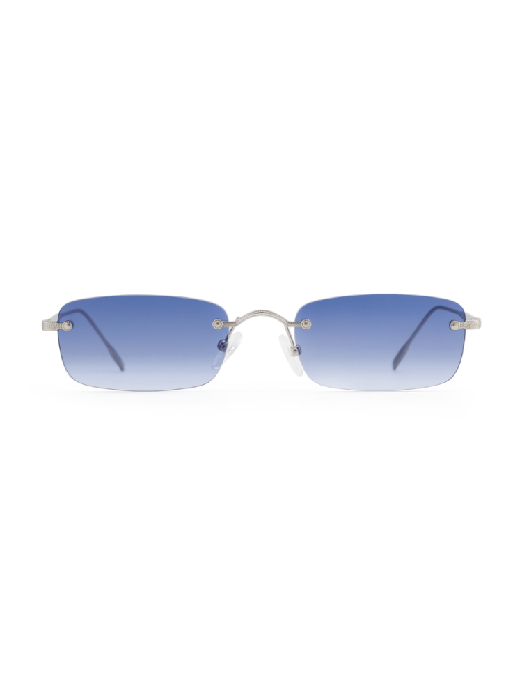 Silver blue sunglasses
