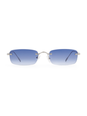 Silver blue sunglasses