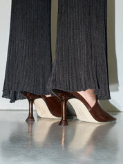 Miri brown mules sandals