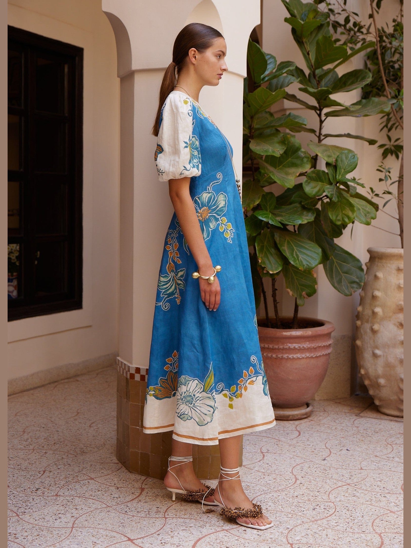 Luda midi dress