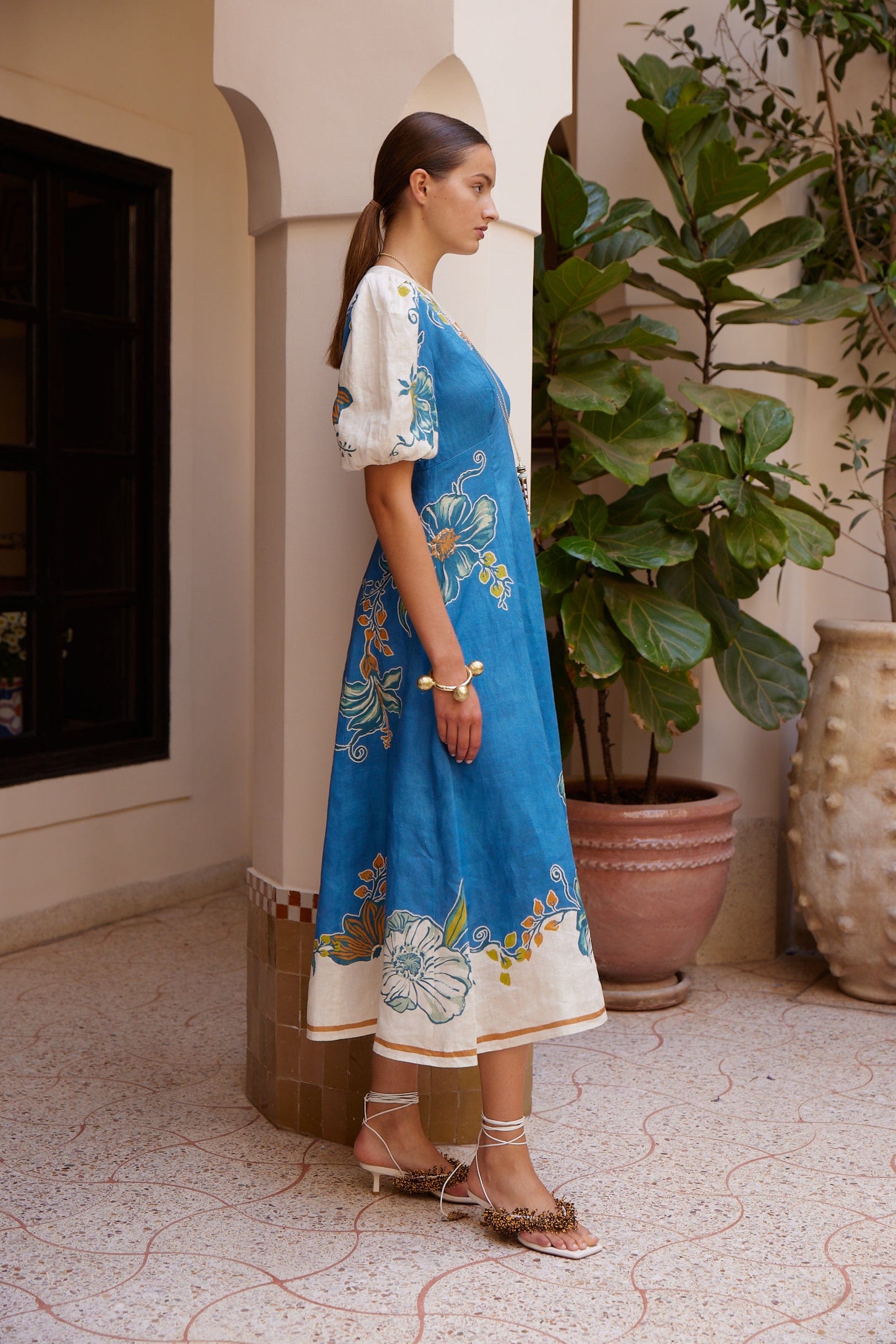 Luda midi dress