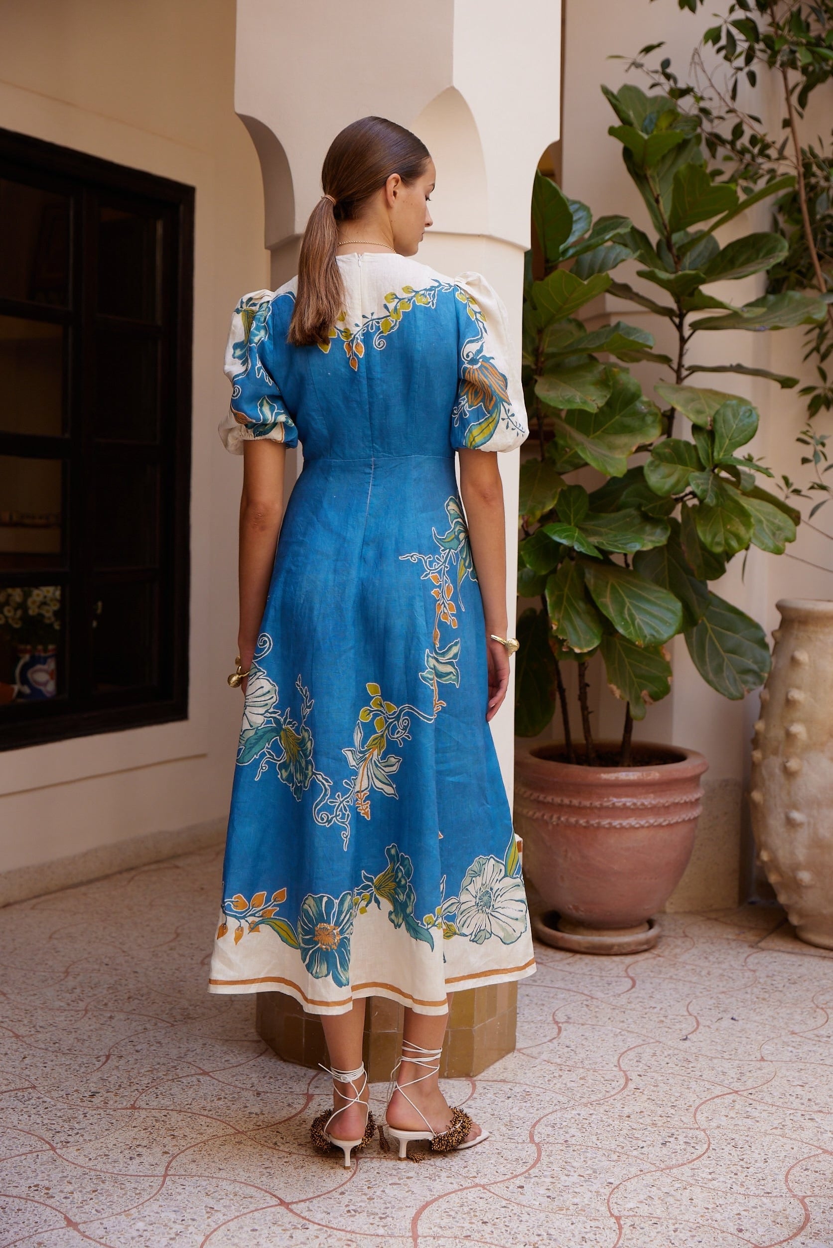 Luda midi dress