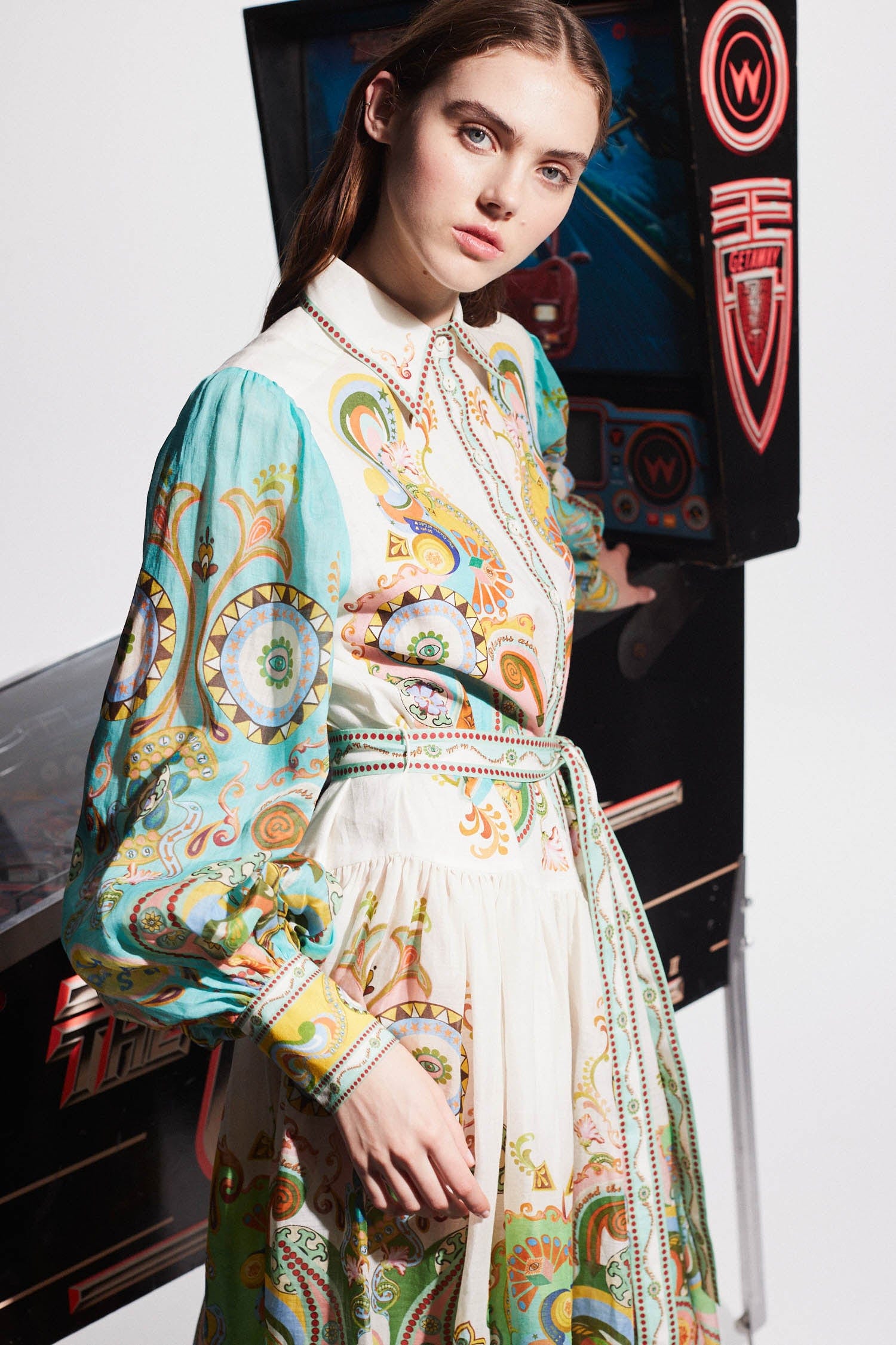 PINBALL SHIRTDRESS