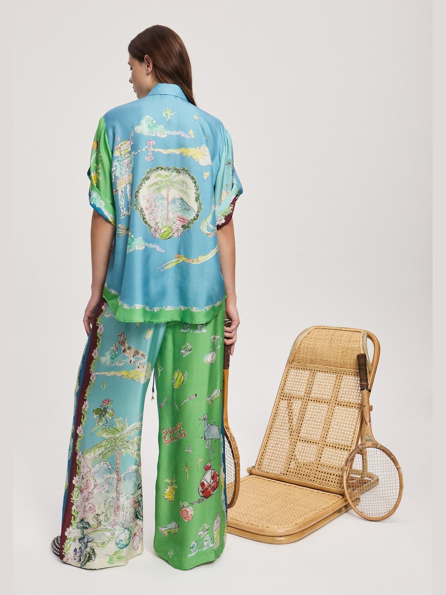 Daria silk shirt