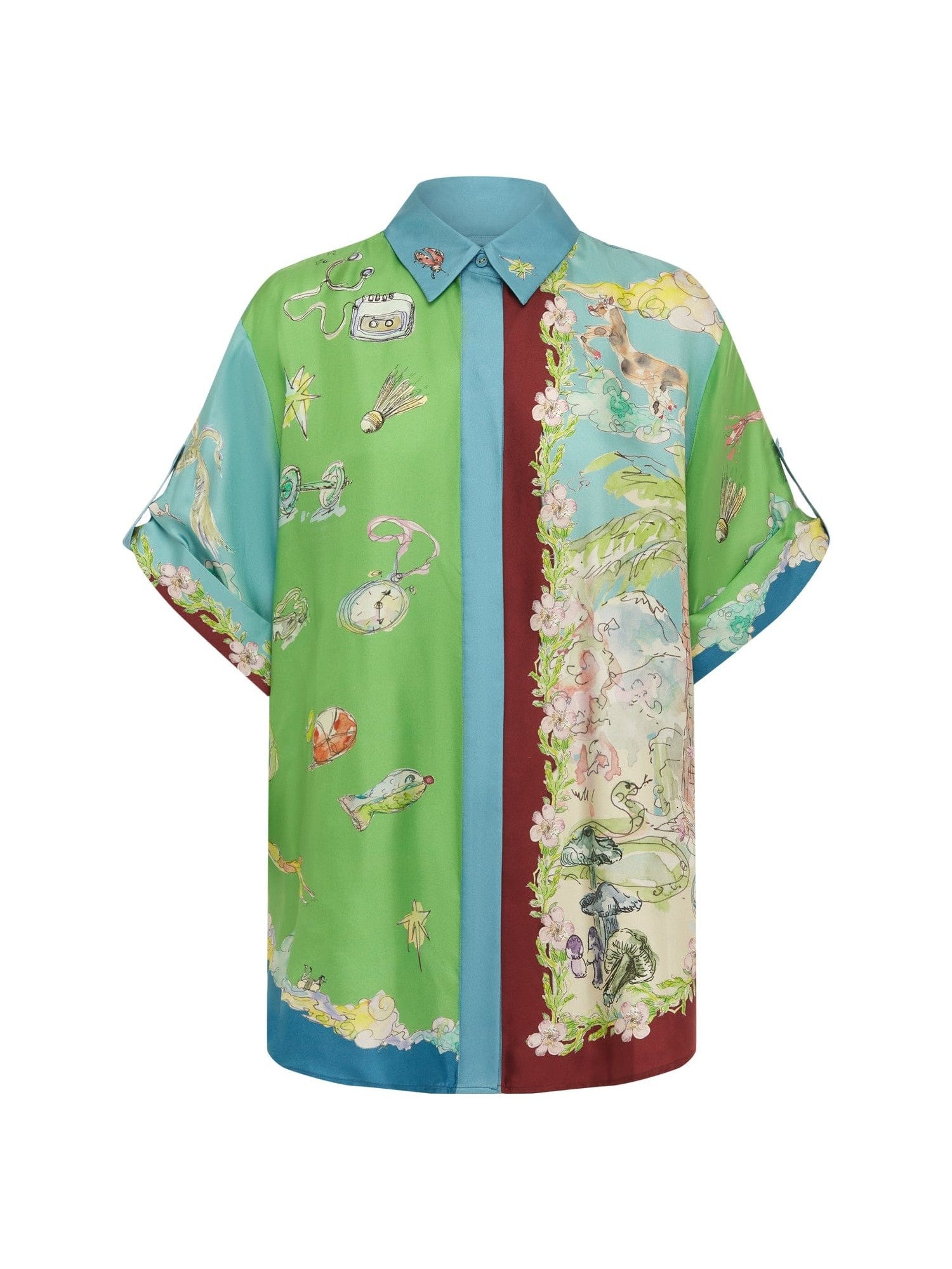 Daria silk shirt
