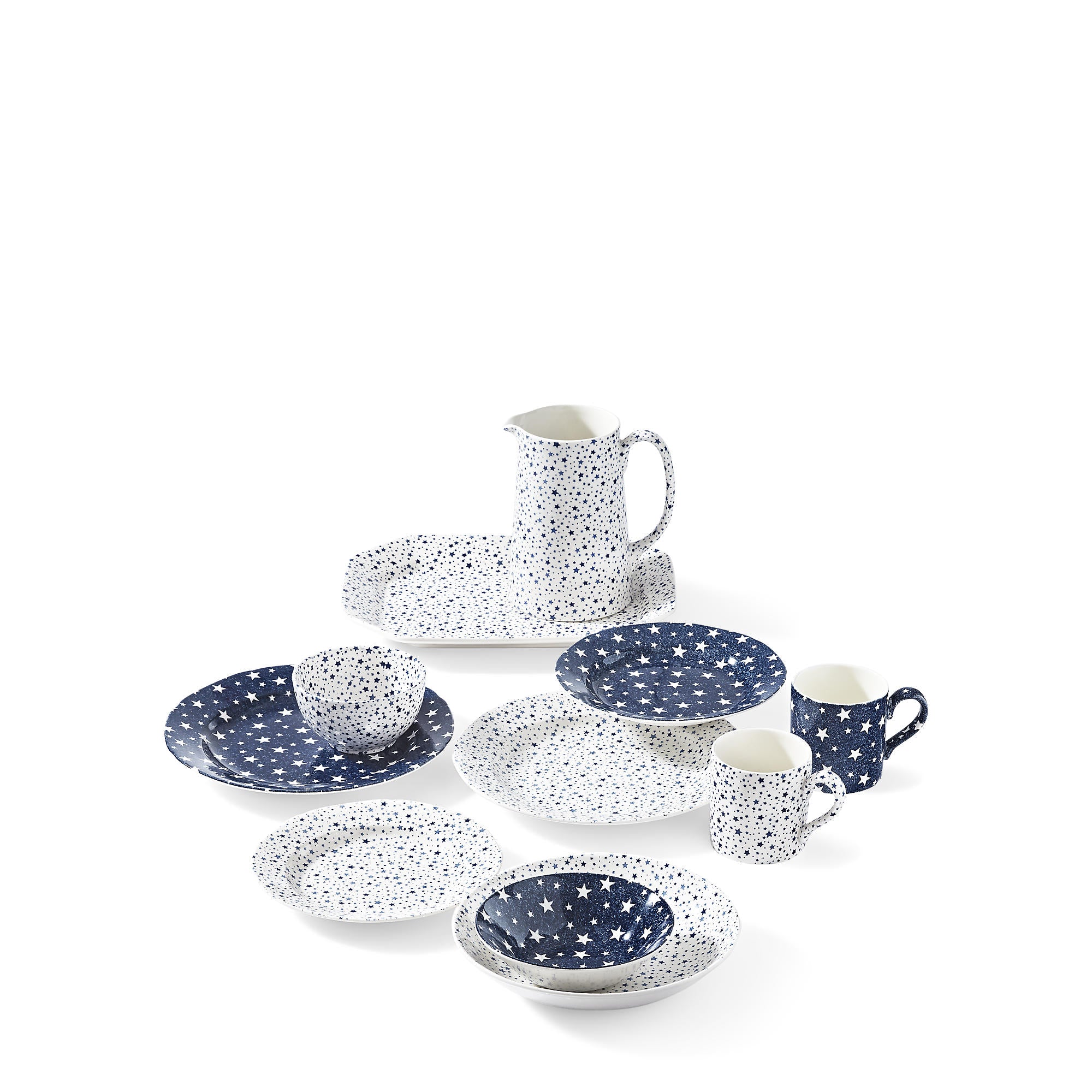 MIDNIGHT SKY CEREAL BOWL INDIGO