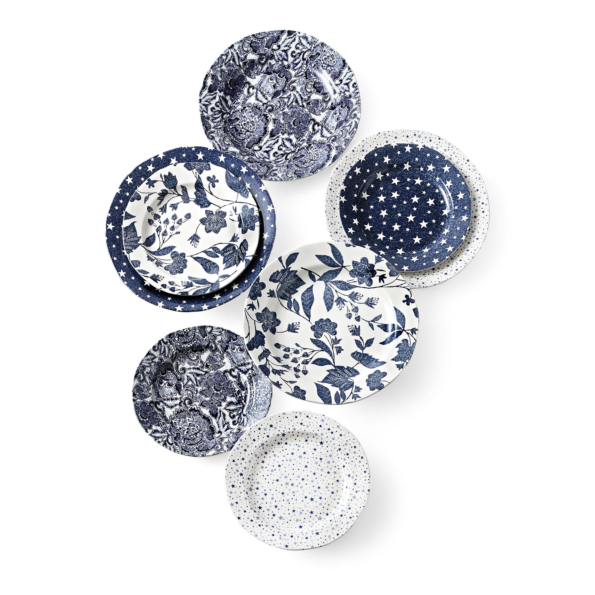 MIDNIGHT SKY CEREAL BOWL INDIGO