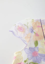 AMARA EMBROIDERED DRESS