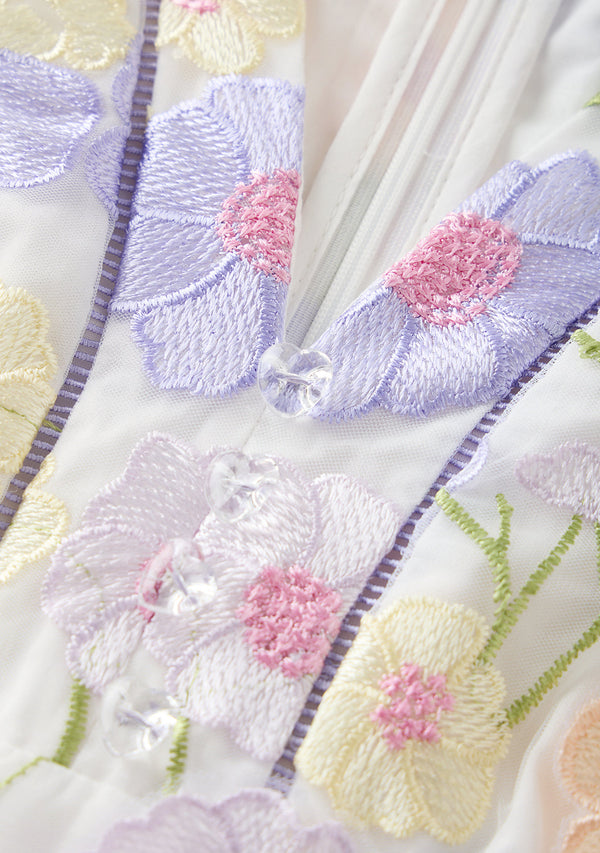 AMARA EMBROIDERED DRESS