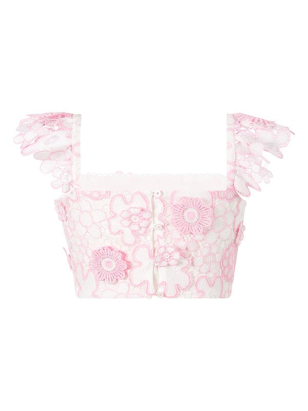 Amara embroidered top