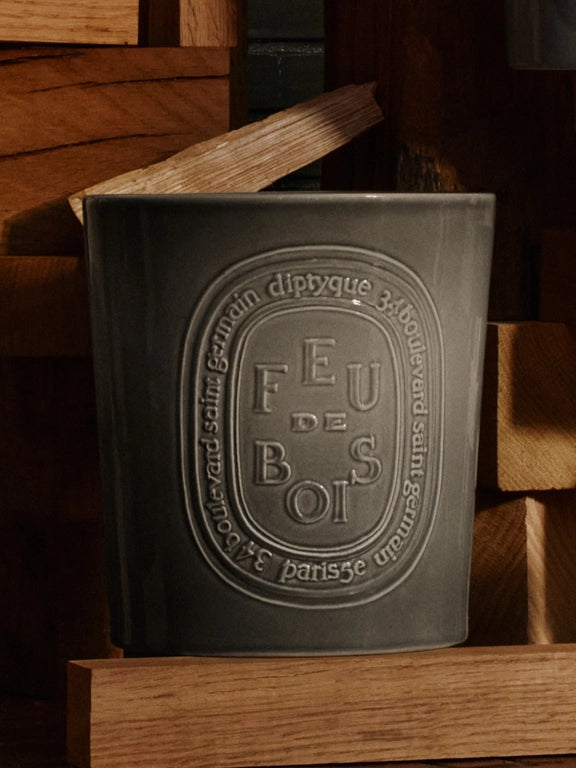 Diptyque Giant Candle Fue De Bois 1500G