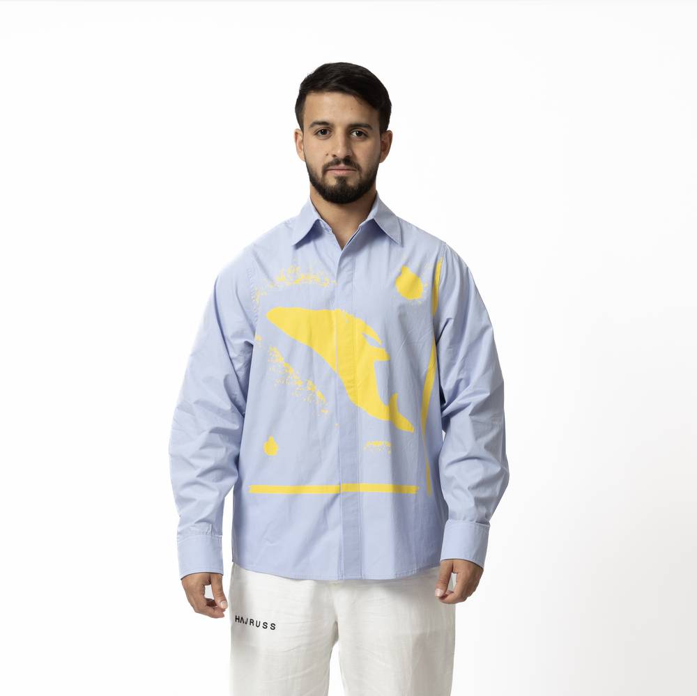 PAINTED COTTON SHIRT