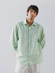Light green long sleeve shirt solmare