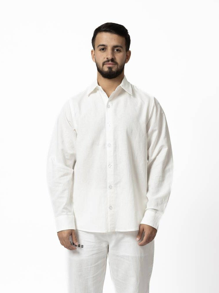 White long sleeve shirt